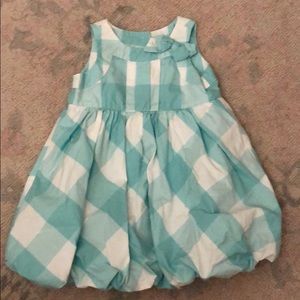 Janie and Jack checkered dress 12-18 month